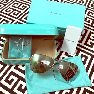 Tiffany & Co. Mirrored Aviators